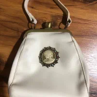 کیف مجلسی کرم رنگ بسیار شیک