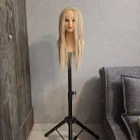 کله مانکن سر موی طبیعی ۱۰۰درصد