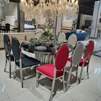 صندلی فلزی تالاری/باغ تالاری/رستورانی مدل خصرا