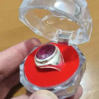 یاقوت برمه رگه دار|جواهرات|همدان, |دیوار