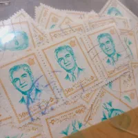 ۱۰۰۰ برگ تمبر دوران پهلوی|کلکسیون سکه، تمبر، اسکناس|تبریز, |دیوار