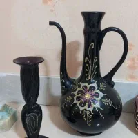 پارچ یا تنگ آب و جاشمعی و میوه خوری قدیمی آنتیک