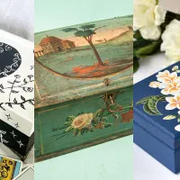 آموزش‌ نقاشی روی جعبه چوبی|خدمات آموزشی|مشهد, سعد آباد|دیوار