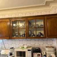 کابینت بدنه فلزی و درب های چوب گردو|مصالح و تجهیزات ساختمان|تهران, دبستان|دیوار