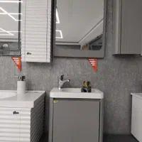 روشویی کابینتی و روشویی پایه دار در ابعاد مختلف|لوازم سرویس بهداشتی|رشت, حومه رشت|دیوار