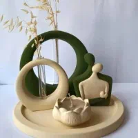 آکسسوری سنگ مصنوعی و شمع