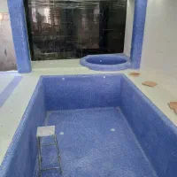 اجرای  استخر سونا جکوزی آبنما