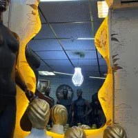 آینه دفرمه بک لایت