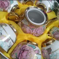 ست قوری کاسه عتیقه|کلکسیون اشیاء عتیقه|آزادشهر, |دیوار