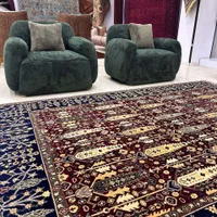 فرش دستبافت تمام کرک نقش سروی/اقساط بدون بهره|فرش|مشهد, هنرستان|دیوار