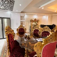 مبلمان استیل فول سایز  در حد نو|مبلمان خانگی و میز عسلی|لنگرود, |دیوار