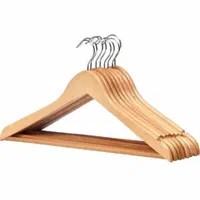 چوب کار لباس بزرگسال وارداتی چوب راش