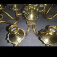 دوعدد لوستر جنس اهن|لوستر و چراغ آویز|کرج, حاجی آباد|دیوار