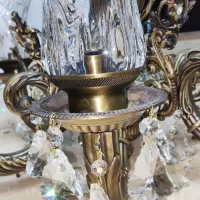 لوستر برنزی ۶ شاخه|لوستر و چراغ آویز|تهران, بهار|دیوار