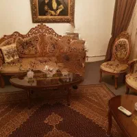 مبل سلطنتی با میز غذاخوری|مبلمان خانگی و میز عسلی|میاندوآب, |دیوار
