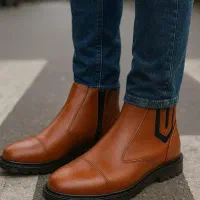 کفش نیم بوت مردانه