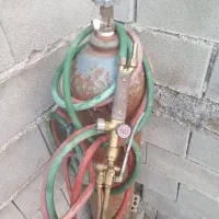 دستگاه هوابرش ب همراه یک کپسول گاز و موتور جوش 200