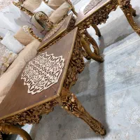 یک دست گل میزهمراه عسلی سلطنتی