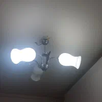 لوستر ۳ شاخه آشپزخانه|لوستر و چراغ آویز|همدان, |دیوار