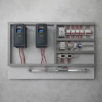 برق صنعتی اینورتر تابلو برق