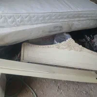 تشک و تخت خواب چوبی|تخت و سرویس خواب|مرند, |دیوار