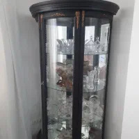 بوفه چوبی نیم هلال