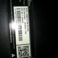 برد تیکان و بک لایت جی پلاس ۴۳ اینچ