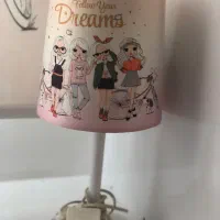 پرده لوستر و اباژور ست