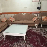 مبلمان 7 نفره راحتی|مبلمان خانگی و میز عسلی|اهواز, اسلام آباد شرقی|دیوار
