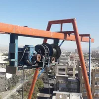 تعمیر بالابر ساختمانی در محل وسیم پیچی