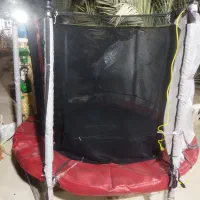 ترامپولین یک عدد استخر توپ و تاب کودک