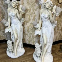 ۲ عدد مجسمه پلی استر