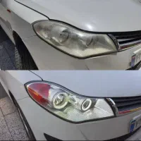 چراغ جک چانگان جیلی بسترن mvm شفاف برلیانس لیفان