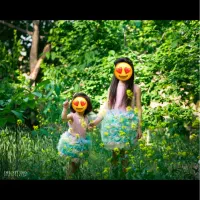 لباس ست مادر و کودک رنگی