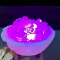 سنگ نمک تزیینی|مجسمه، تندیس، ماکت|شیراز, منطقه هوایی شهید دوران|دیوار