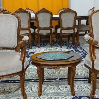مبل دست ساز چوب راش|مبلمان خانگی و میز عسلی|پردیس, فاز ۱|دیوار