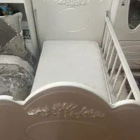 تخت کودک طول تخت ۱۳۰ عرض تخت ۸۵