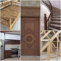 نجاری کابینت کمد تخت کف پله نرده چوبی آلاچیق وکلبه