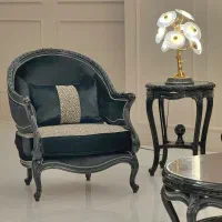 مبل سیلواناخرچنگی مشکی سلطنتی جدید ۱۴۰۴|مبلمان خانگی و میز عسلی|تهران, یافت‌آباد|دیوار