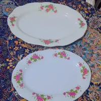 ظرف های چینی گل سرخی|ظروف سرو و پذیرایی|دابودشت, |دیوار