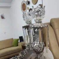 آینه و شمعدان نو|صنایع دستی و سایر لوازم تزئینی|رشت, پل تالشان|دیوار