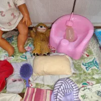 عروسک شیرخوار بی بی بورن با تمامی وسایل کامل،ساک|اسباببازی|اهواز, زیتون کارمندی|دیوار