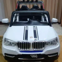 ماشین برقی شارژی کودک دو صندلی