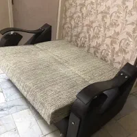 مبلمان راحتی ۷ نفره تخت‌خوابشو|مبلمان خانگی و میز عسلی|تهران, شهرک امید|دیوار