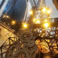 مجسمه برج ایفل فلزی|مجسمه، تندیس، ماکت|تبریز, |دیوار