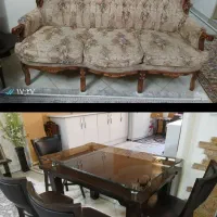 مبل سلطنتی|مبلمان خانگی و میز عسلی|سمنان, |دیوار