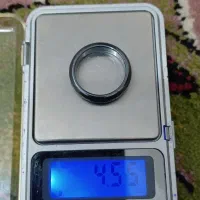 انگشتر حدید با آیه های قرآن به وزن۴گرم۵۵۰سوت|جواهرات|ارومیه, |دیوار