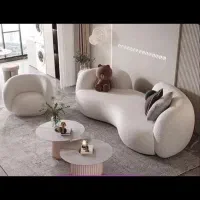 مبل راحتی کلاسیک کم جا مینیمال  پاندا، فرانسوی