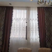 پرده حریر کارشده|پرده، رانر، رومیزی|تهران, تهرانپارس شرقی|دیوار