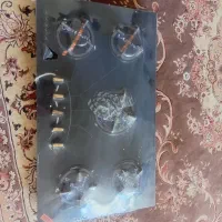 گاز رومیزی صفحه شیشه ای ایتالیایی